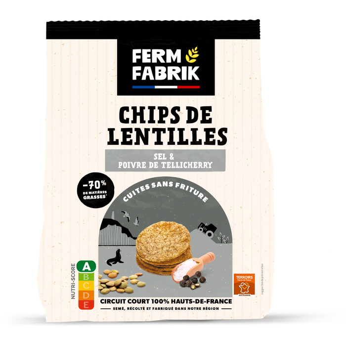 Chips me thjerrëza – Kripë & Piper Tellicherry
