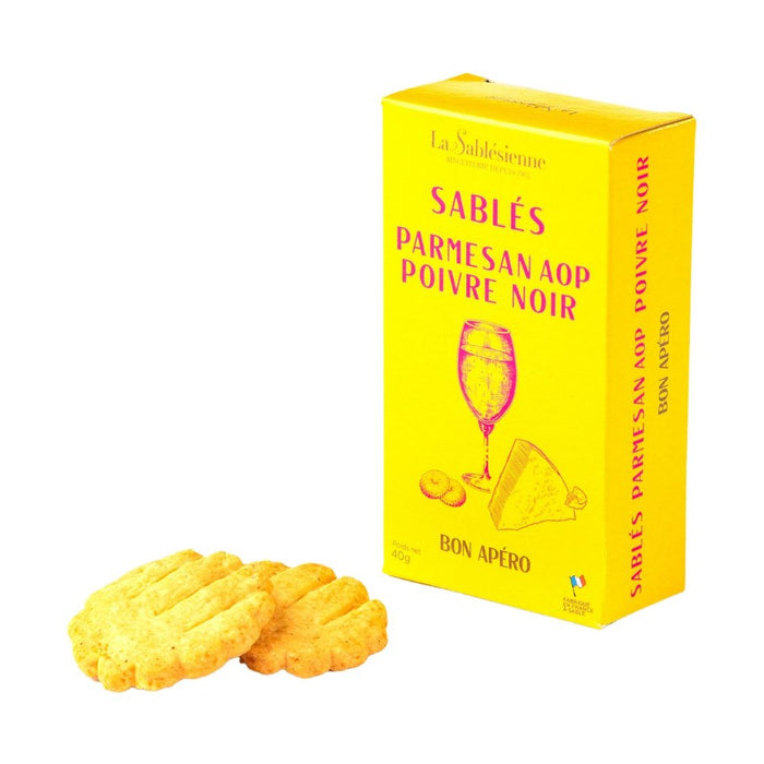 Biskota të Kripura me Parmigiano Reggiano DOP dhe Piper të Zi