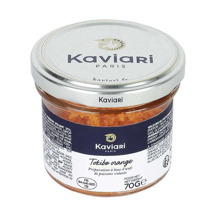 Tobiko Portokalli (Vezë Peshku Fluturues)