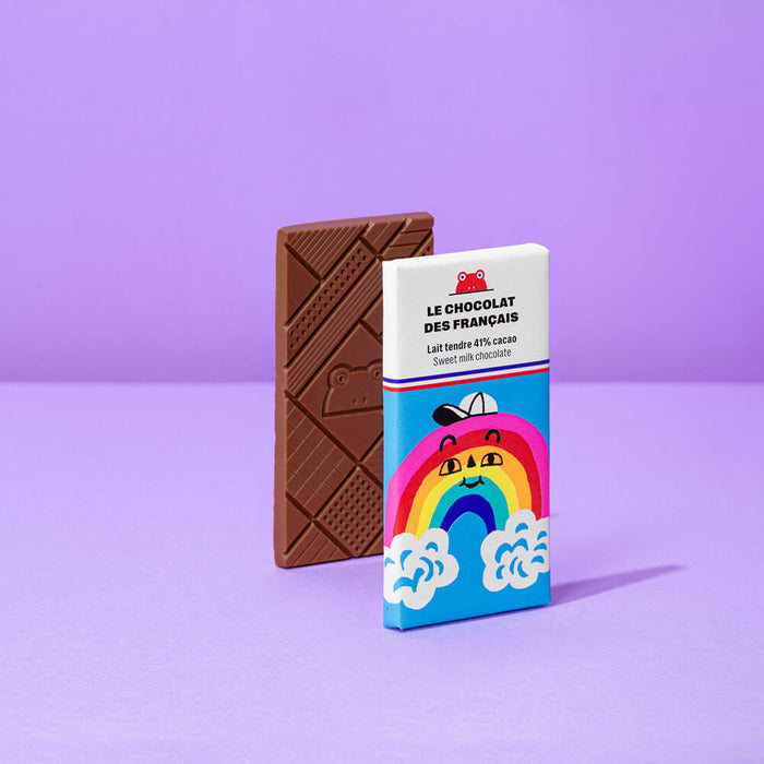 Mini Çokollatë Organike me Qumësht 41% Kakao, 25g