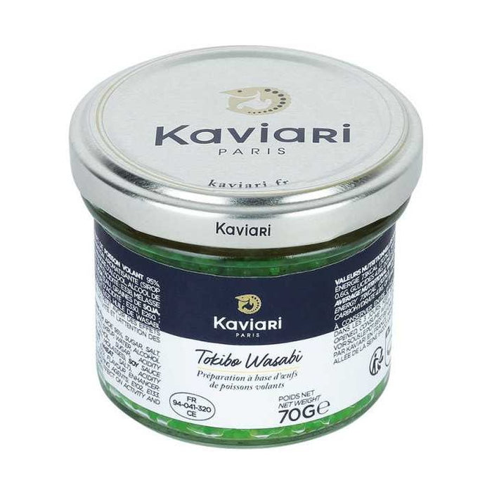 Tobiko Wasabi (Vezë Peshku Fluturues me Wasabi), 70g
