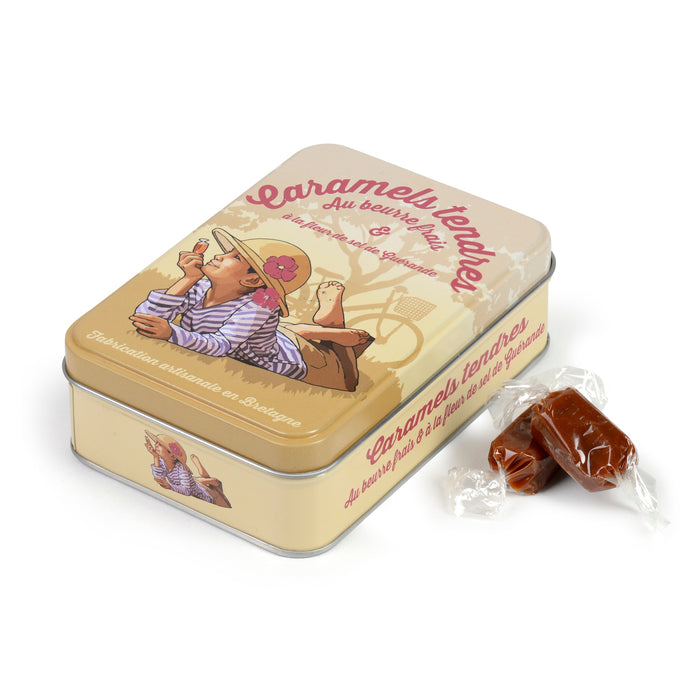 Karamele të Buta me Gjalpë të Freskët dhe Fleur de Sel nga Guérande