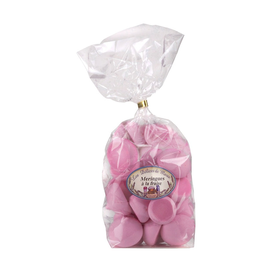 Meringa me luleshtrydhe – 90 g