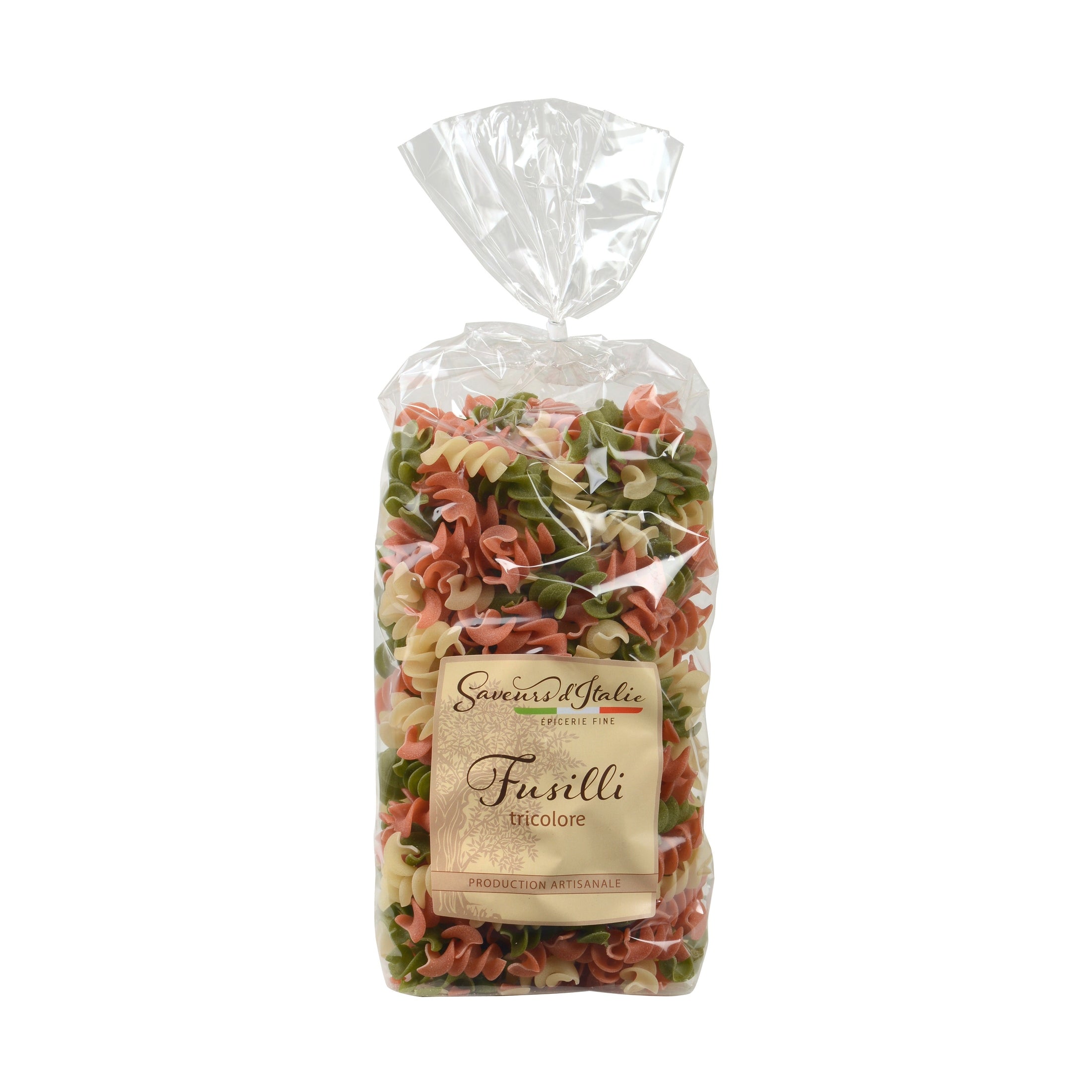 Fusilli me 3 ngjyra dhe vezë
