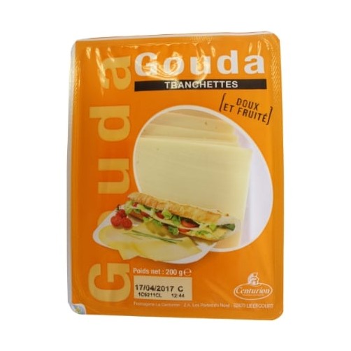Djathë Gouda në feta