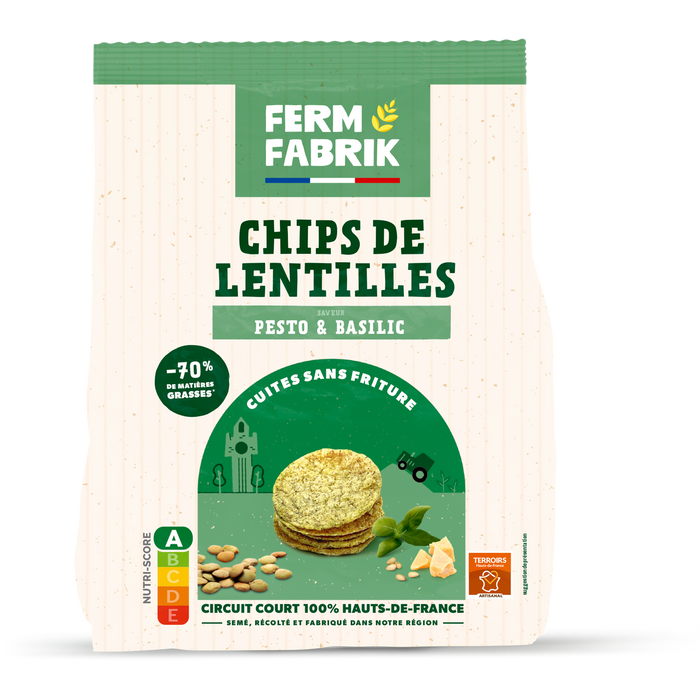 Chips me thjerrëza – Pesto & Borzilok