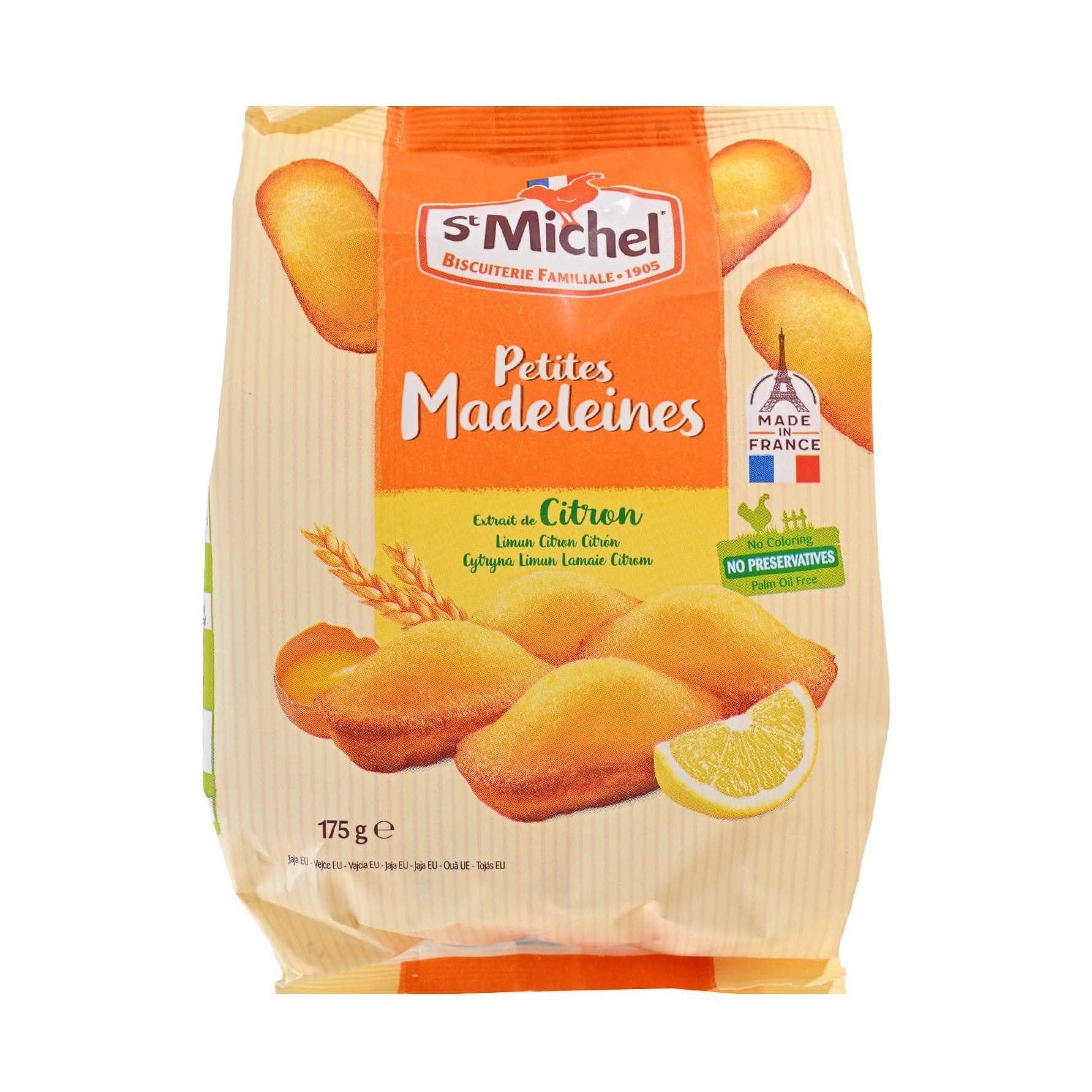 Mini madeleine me limon