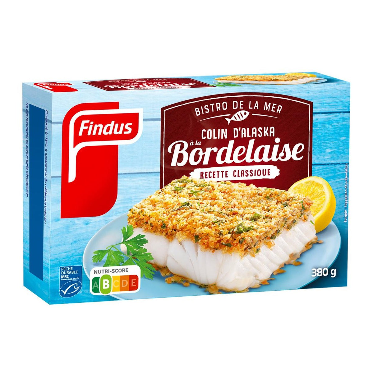 Fileto Merluci të Alaskës à la Bordelaise