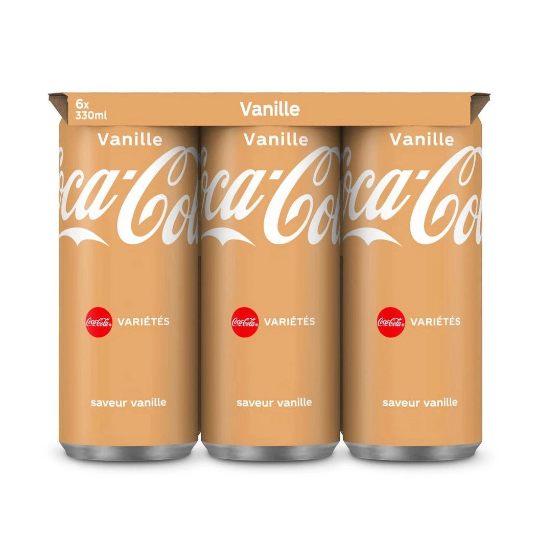 Coca-Cola me vanilje, 6x33CL