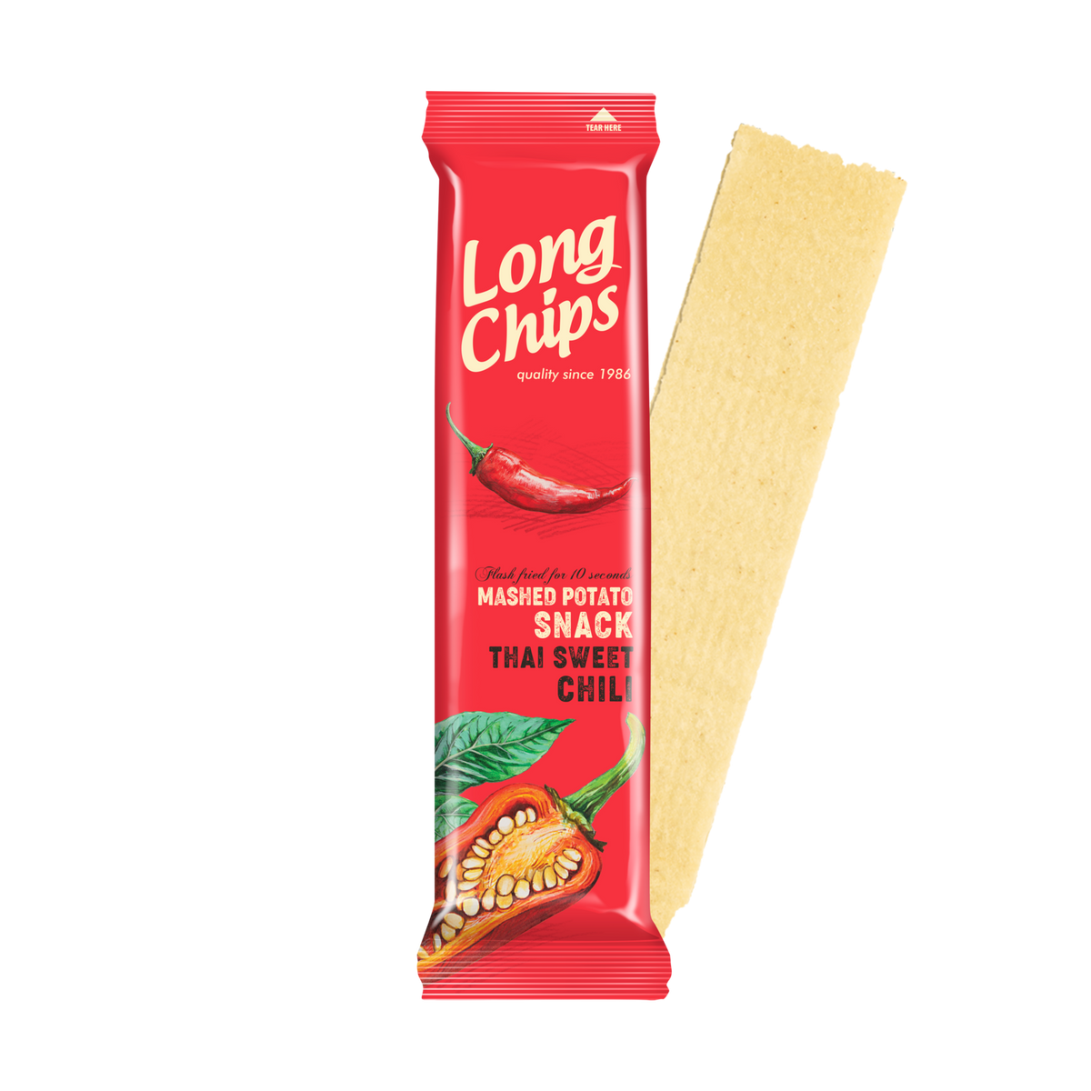 Patatina të gjata me shije Thai Sweet Chili