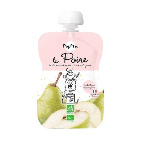 Pure dardhe BIO për bebe – 120 g