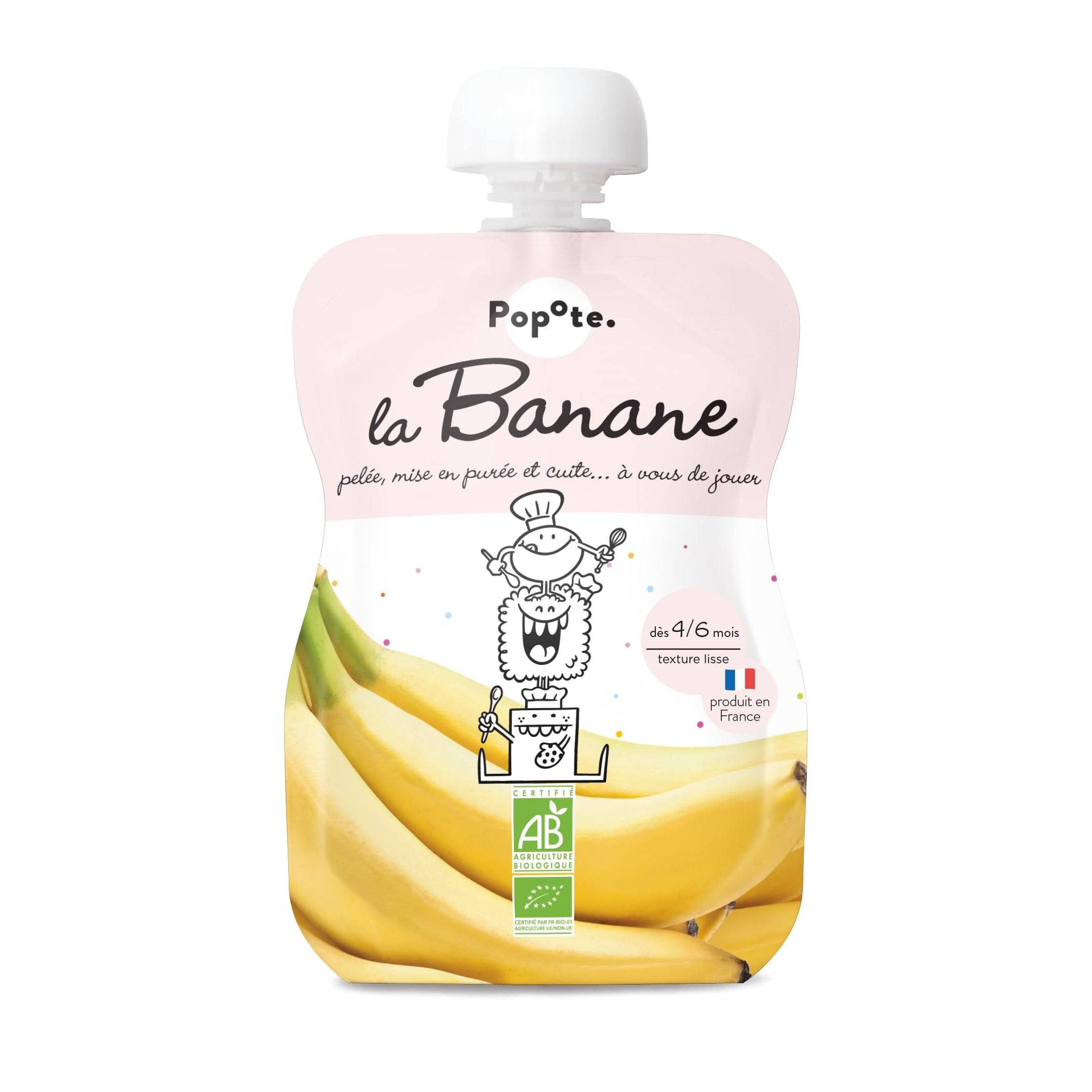 Pure banane BIO për bebe – 120 g
