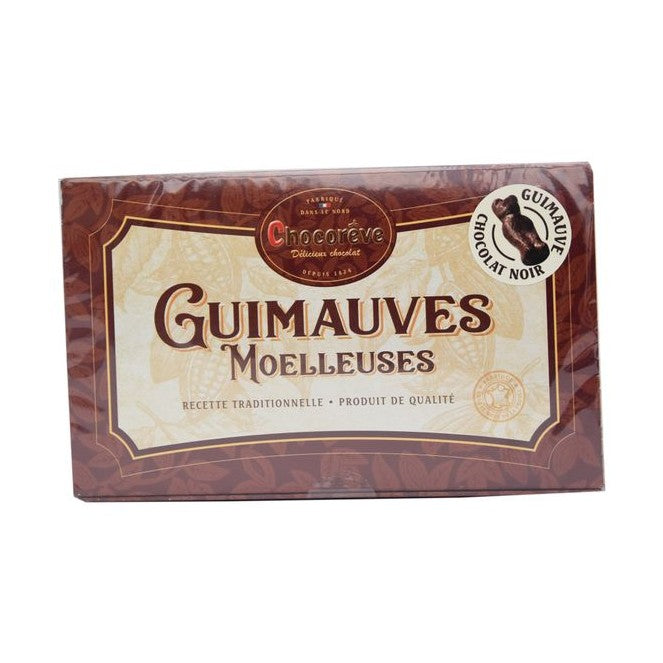 Guimauve të buta me çokollatë të zezë