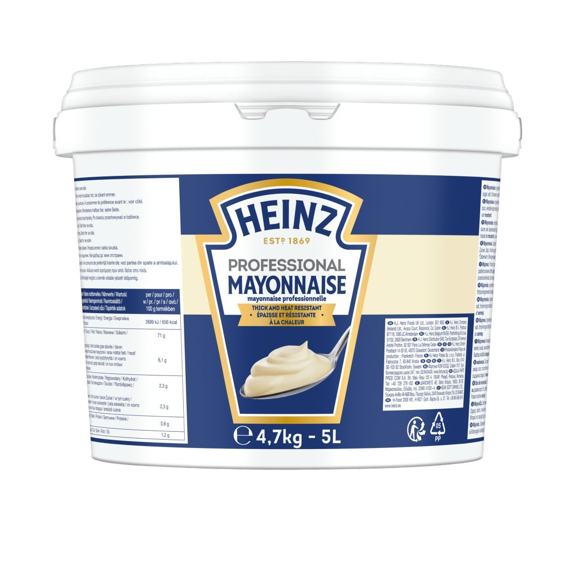 Majonezë profesionale, 5L