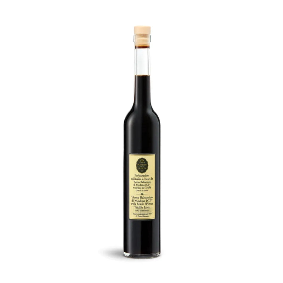 Përgatitje kulinare me uthull balsamike të Modenës dhe tartuf