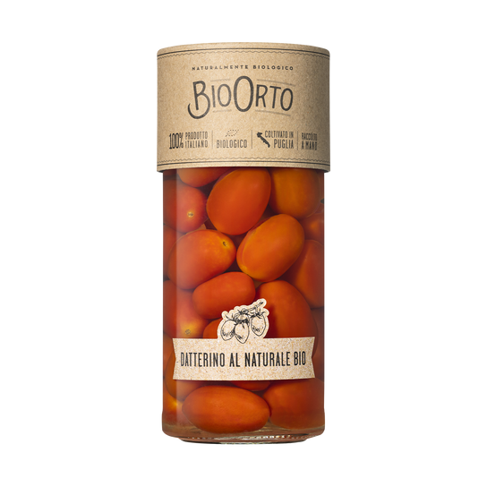 Domate Datterino Bio në Kavanoz 350g