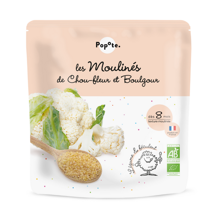 Pure lulelakre dhe bulgur BIO për bebe – 180 g