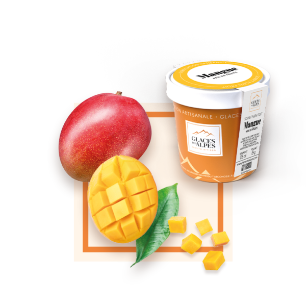Sorbeto me mango