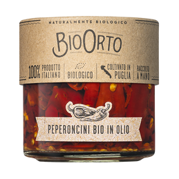Speca Djegës Bio në Vaj 175g
