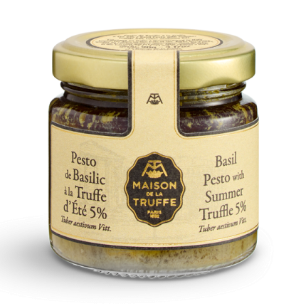 Pesto me borzilok dhe tartuf të verës
