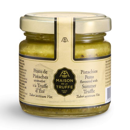 Pesto me fistikë dhe tartuf të verës