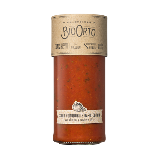 Salcë Bio me Domate dhe Borzilok 350g