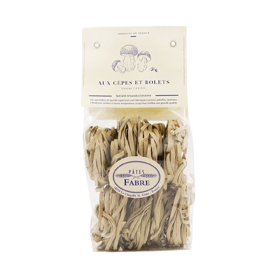 Tagliatelle me kërpudha cèpes dhe bolet