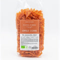 Pasta në formë spiraleje me thjerrëza të kuqe BIO