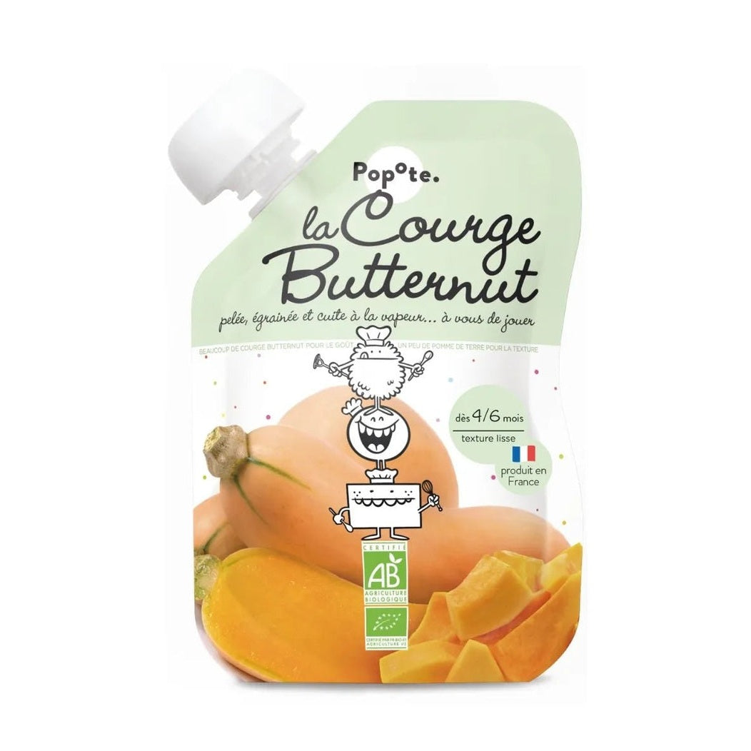 Pure kungulli Butternut BIO për bebe – 120 g