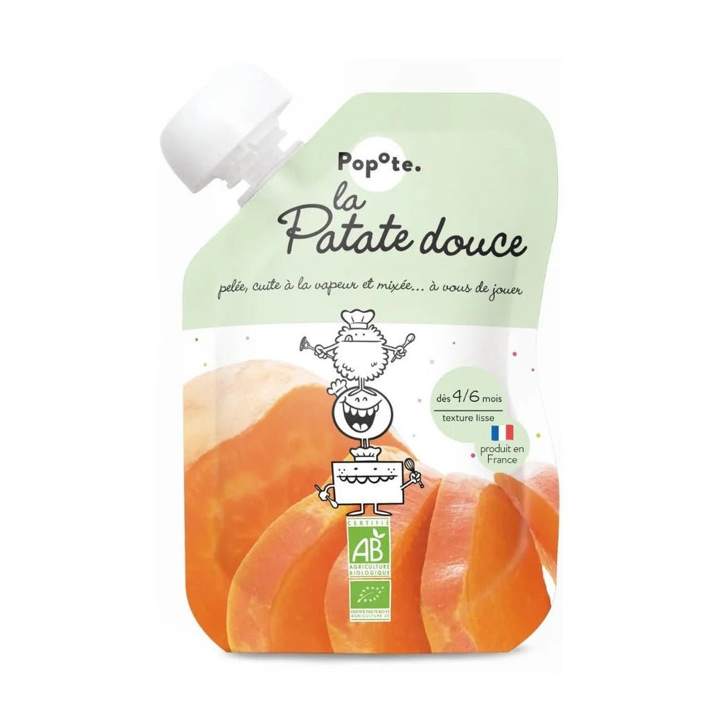 Pure patate e ëmbël BIO për bebe – 120 g