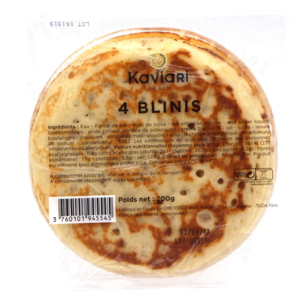 Blini, 4 Copë