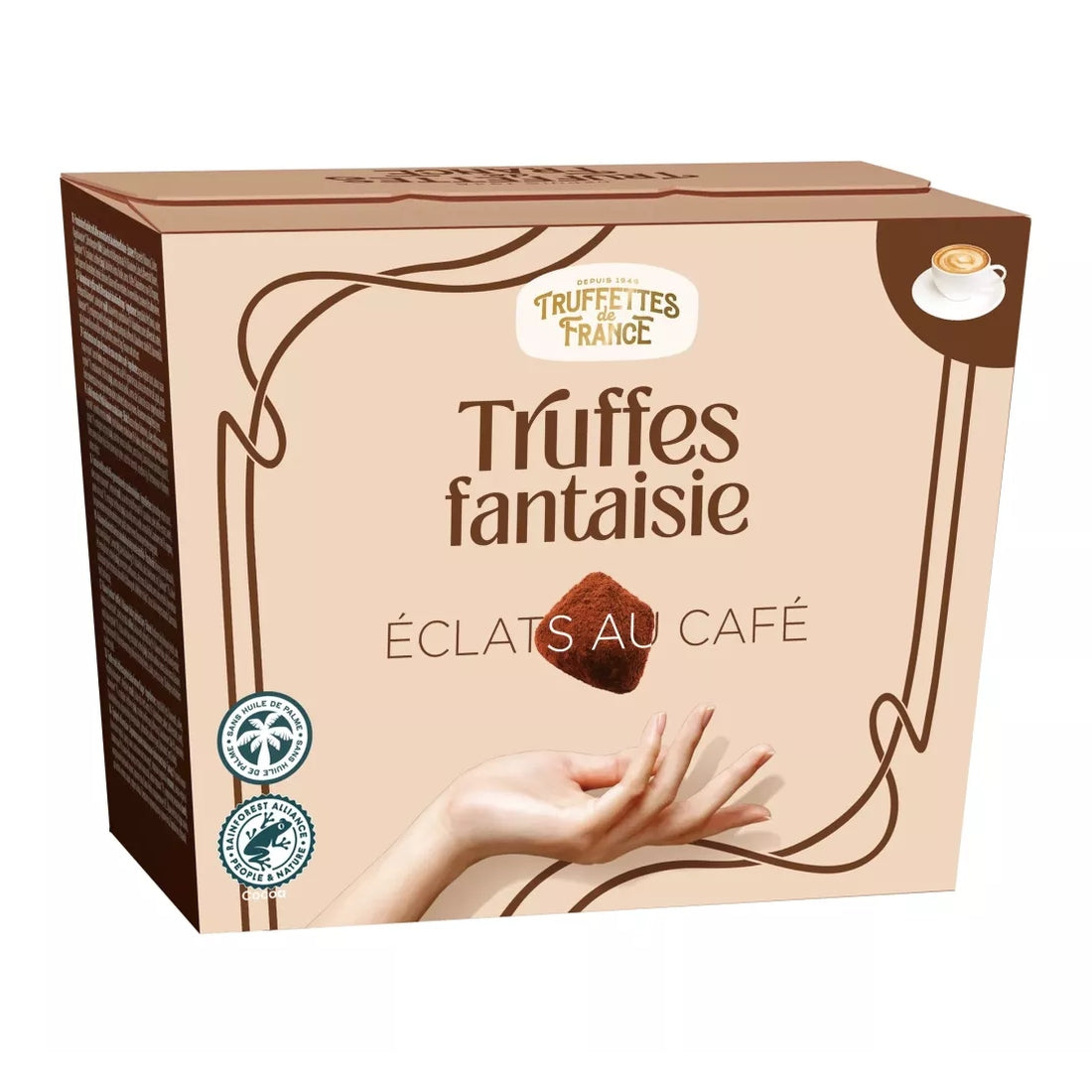 Tartuf çokollate me copa kafeje