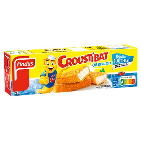 Crousti'Bat Petits Trésors – Fileto Merluci të Alaskës