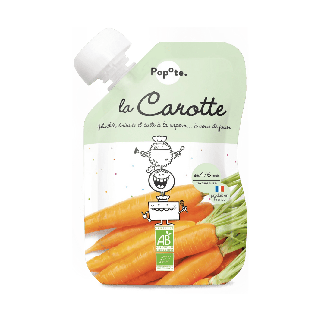 Pure karrote BIO për bebe – 120 g