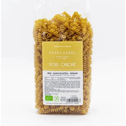 Pasta në formë spiraleje BIO me 100% miell qiqrash