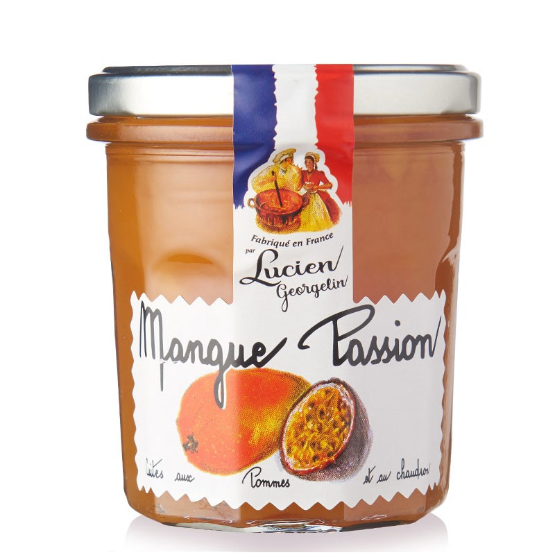 Reçel me mango dhe fruta pasioni