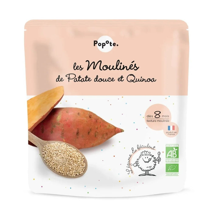 Pure patate e ëmbël dhe quinoa BIO për bebe – 180 g