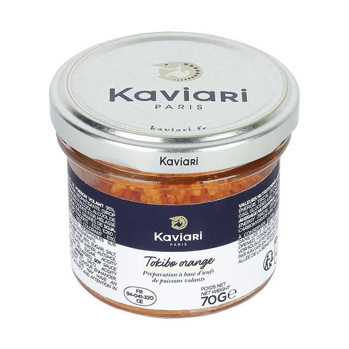 Tobiko Portokalli (Vezë Peshku Fluturues)