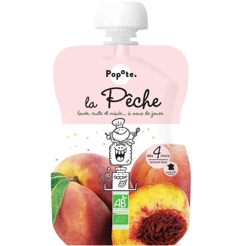 Pure pjeshke BIO për bebe – 120 g