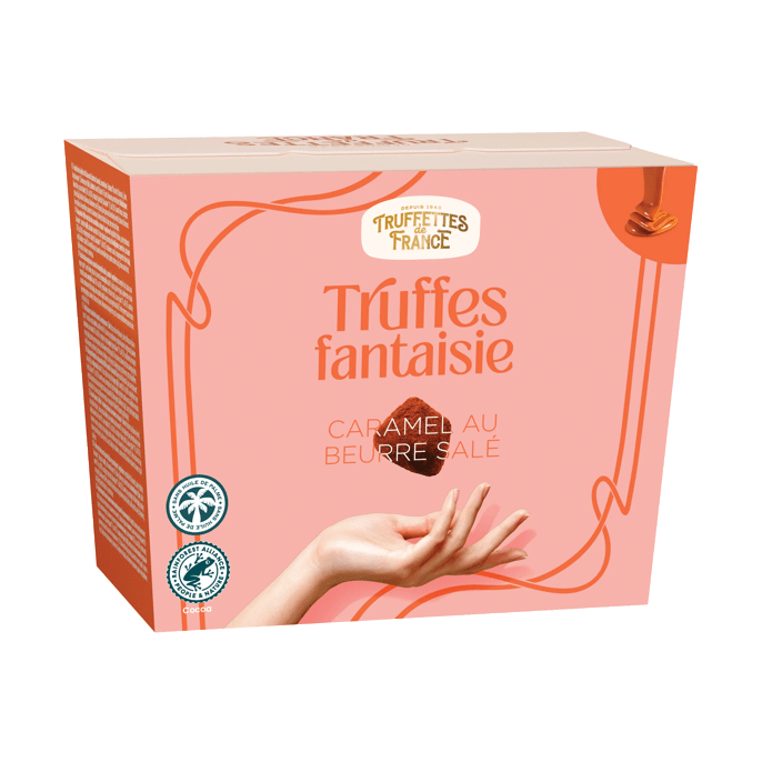 Truffles me karamel dhe gjalpë të kripur