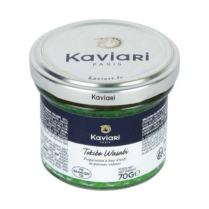Tobiko Wasabi (Vezë Peshku Fluturues me Wasabi), 70g